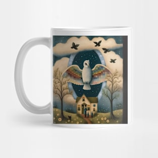 Naïve Art Birds 01 Mug